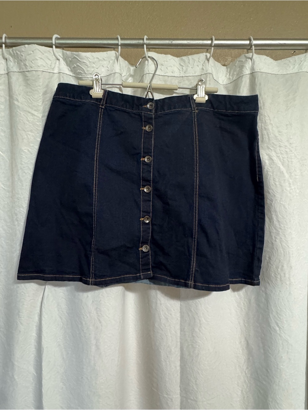 1946 Denim Mini Skirt